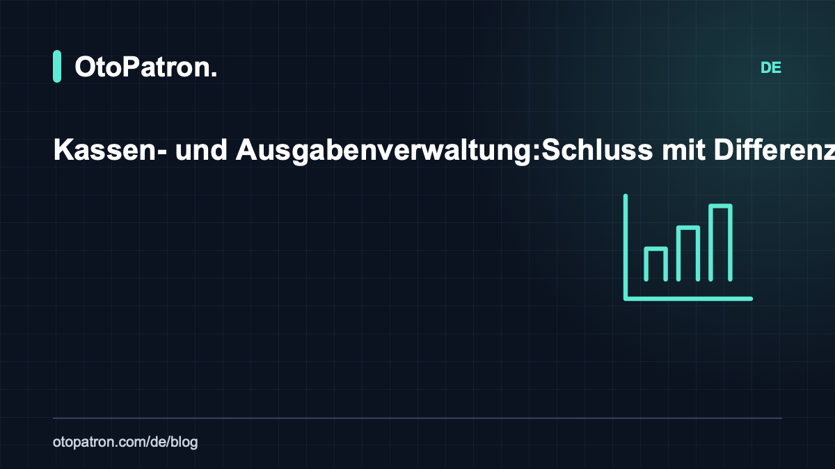 Kassen- und Ausgabenverwaltung: Schluss mit Differenzen beim Tagesabschluss