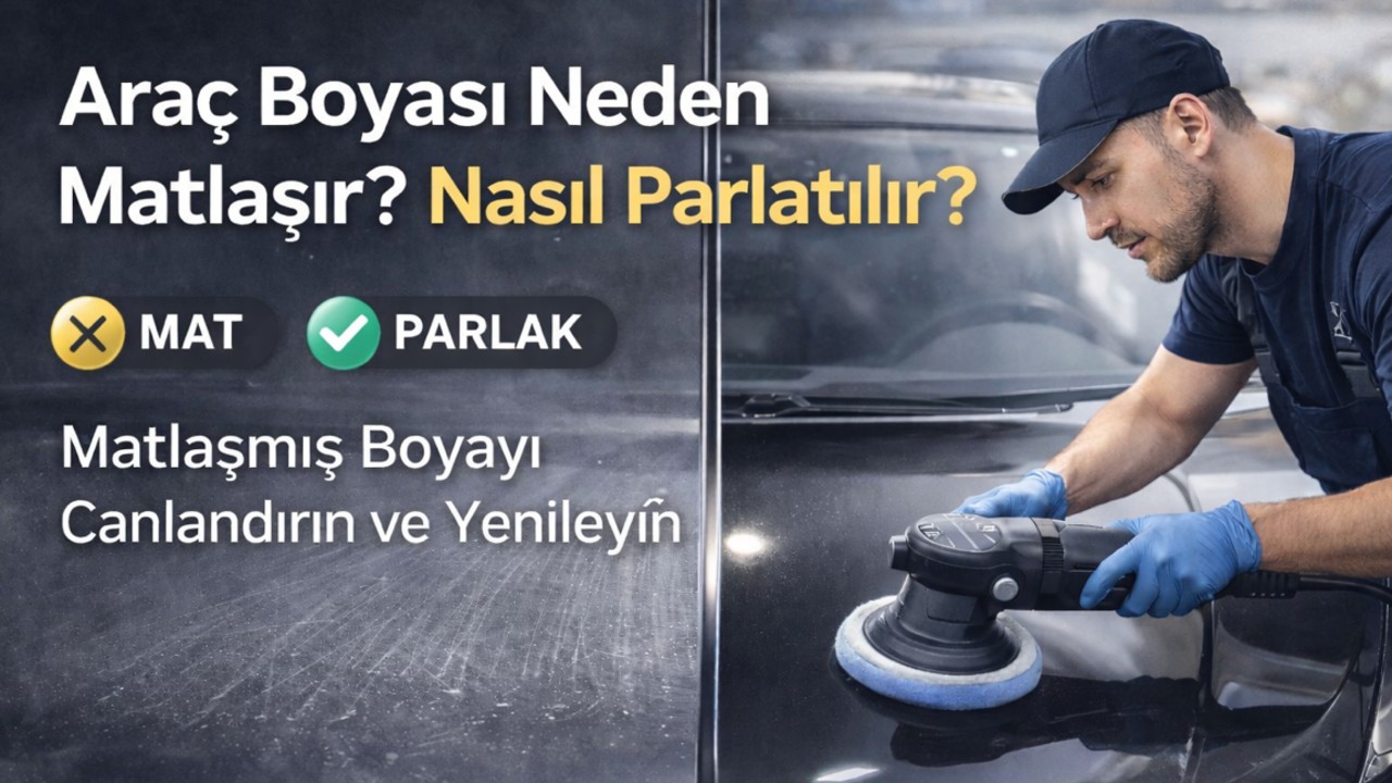 Araç Boyası Neden Matlaşır? Nasıl Parlatılır? - OtoPatron Blog
