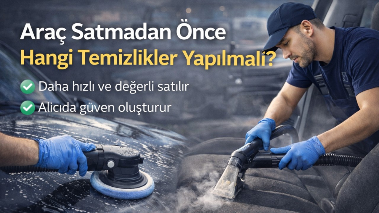  Araç Satmadan Önce Hangi Temizlikler Yapılmalı? - OtoPatron Blog