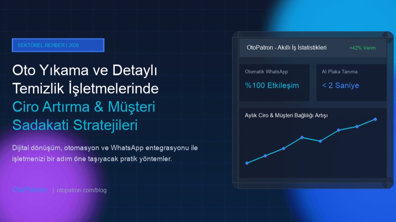 Oto Yıkama ve Detaylı Bakım İşletmelerinde Ciro Artırmanın ve Müşteri Bağlılığı Yaratmanın 5 Altın Yolu - OtoPatron Blog